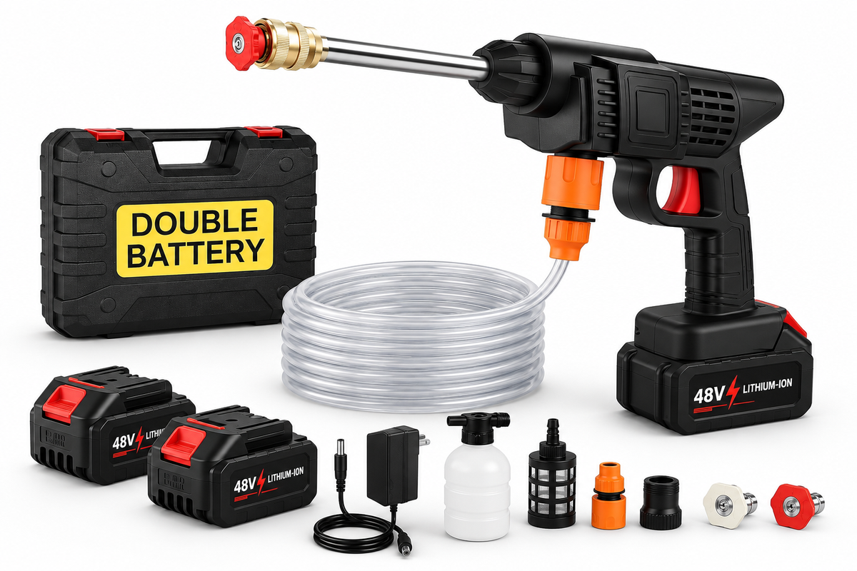 Luminowell AquaJet – Cordless Pressure Washer