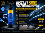 Instant Mirror Finish Car Coating Spray