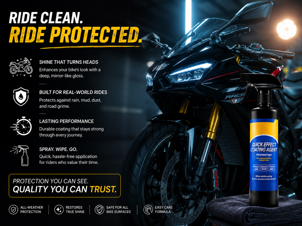 Instant Mirror Finish Car Coating Spray